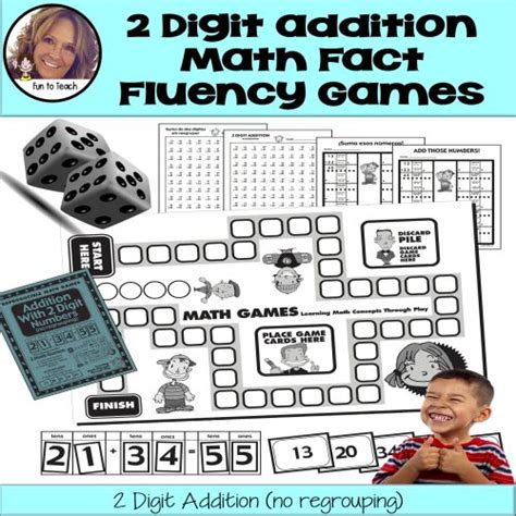 Image result for 2nd Grade 2 Digit Adding Math Easy and Fun