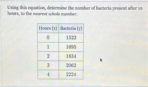 Image result for Bacteria Math Compound Continuously Equations
