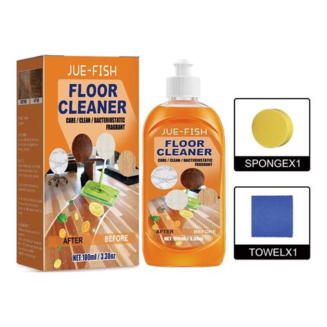 SPOORYYO Household Cleaner, Multi-Surface Vinegar Floor Cleaner 100ml ...