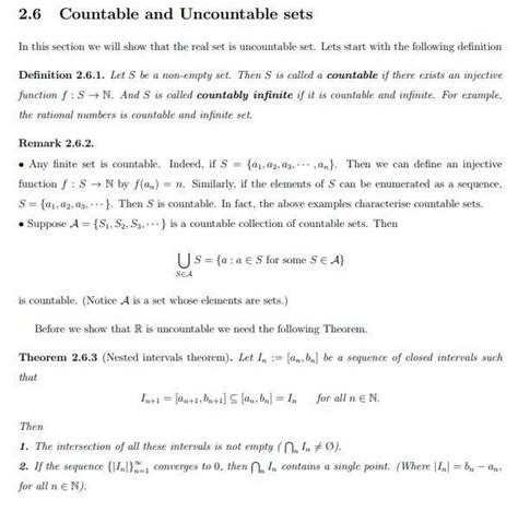 Image result for Countable and Uncountable Sets Examples