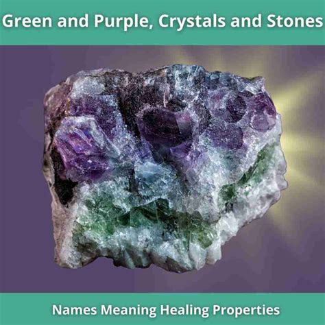 Green and Black Crystals and Stones-Meaning-Healing Properties-Names ...