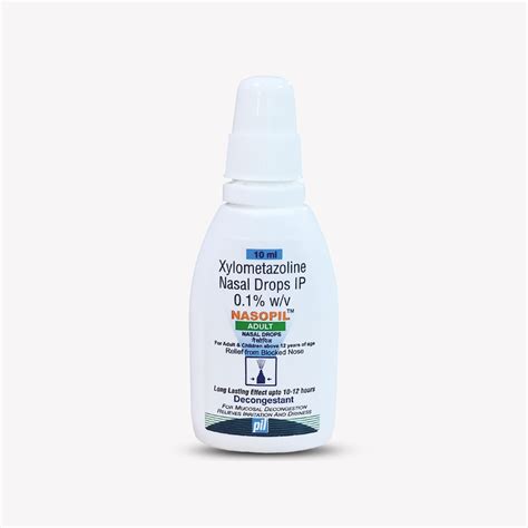 Nasopil Adult Nasal Drops – Fast Relief from Nasal Congestion ...