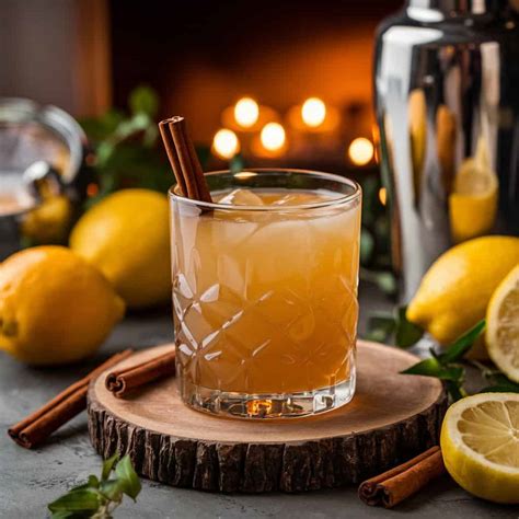 Cinnamon Whiskey Sour Cocktail Recipe: Spice Up Your Happy Hour ...