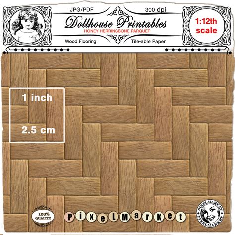 Free Printable Dollhouse Flooring