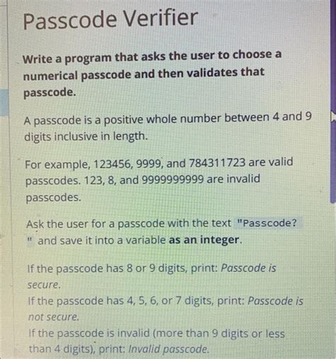 Image result for Code for Python Passcode