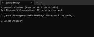 Image result for Node.js Path Setup