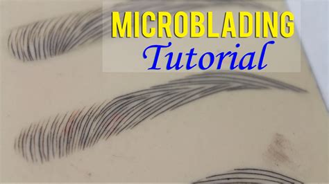 Image result for Microblading Eyebrow Tutorial