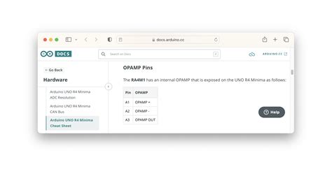 Using the Built-In Operational Amplifier (OPAMP) on the Arduino UNO R4 ...