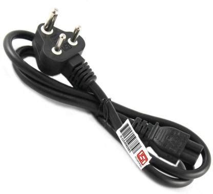 TERABYTE Power Cord 1.5 m 3 Pin Barrel Power Supply Cable Laptop ...