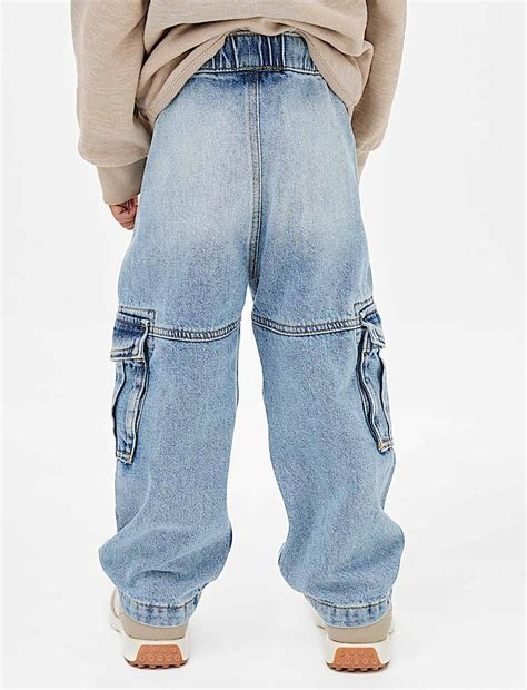 Buy Pure Cotton Cargo Jeans (2-8 Yrs) at Marks & Spencer