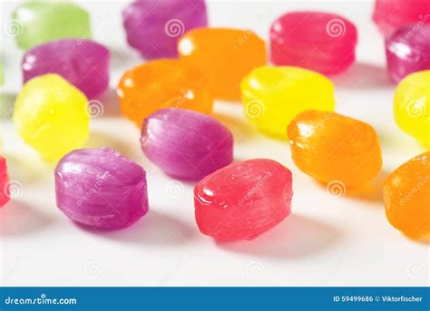Fruit Flavored Hard Candy stock photo. Image of beans - 59499686