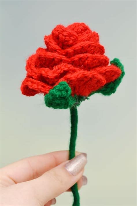 Image result for Crochet Rose Tutorial