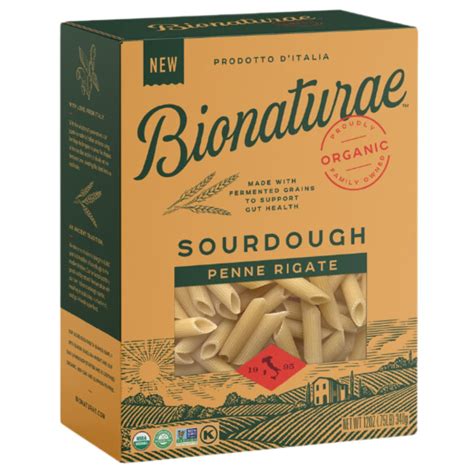 Amazon.com : Bionaturae Penne Rigate Pasta Noodles - Sourdough Pasta ...
