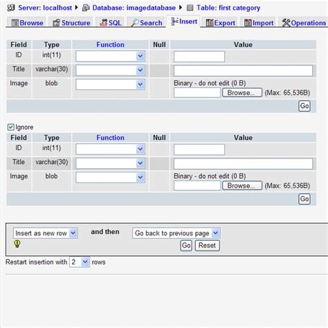 Image result for File Database MySQL