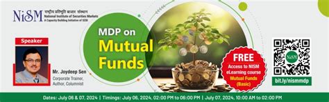 MDP on Mutual Funds - National Institute of Securities Markets (NISM)