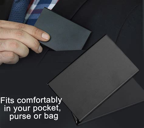 RFID Blocking Wallet Credit Card Case Slim Front Pocket Design for ...