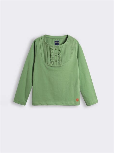 Buy Girls Solid Top with Pintucks | Lilliput World