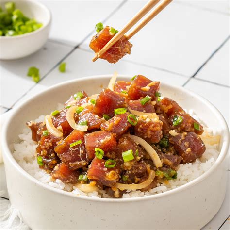 Hawaiian Poke Bowl - Takes Two Eggs