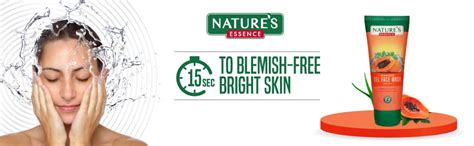 NATURES ESSENCE Anti Pigmentation Papaya Gel Face wash for women ...