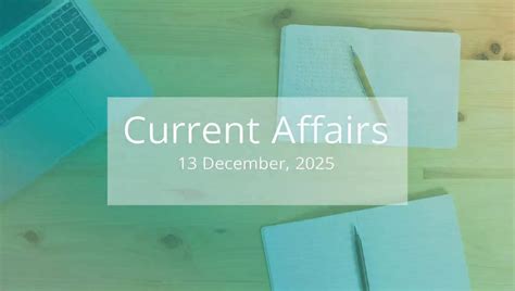 GK quiz today, 13 December, 2025; latest current affairs questions ...