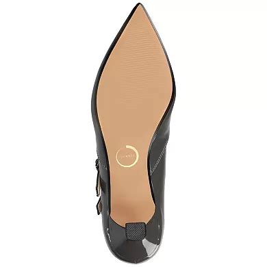 Journee Carnation Medium and Wide Width Women's Kitten Heel Mary Jane ...
