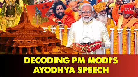 ‘This is India’s Time’: Decoding PM Modi’s historic speech during ...