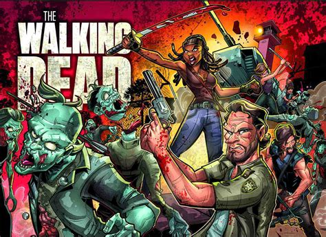 Translite The walking dead comics - Custom Pinball
