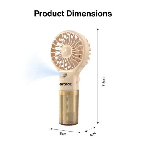 ART-BM-1 Rechargeable Handheld Mist Fan – artifax