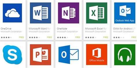 Microsoft Android Apps 的图像结果