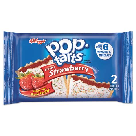 Kellogg’s Pop-Tarts Frosted Strawberry – 2 CT – Yaxa Colombia