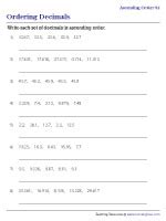 Image result for Ordering Decimal Numbers