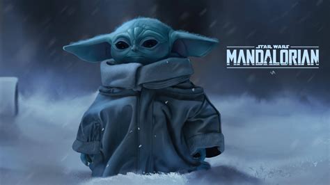 Download 4k Star Wars Baby Yoda Wallpaper | Wallpapers.com