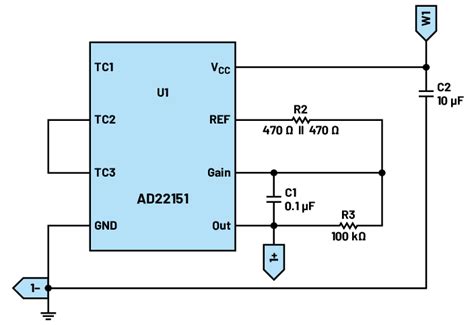 Image result for Hall Effect Sensor Schematic
