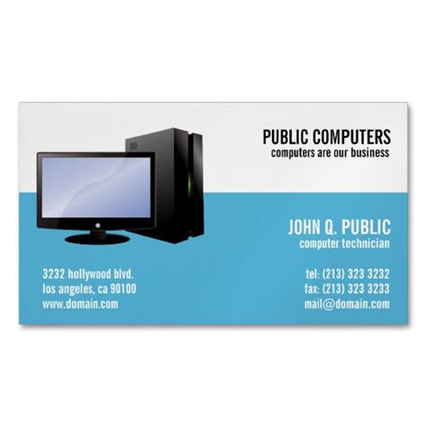 Computer Repair Business Post Cards 的图像结果
