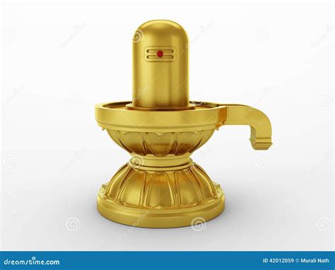 Hindu God Siva Linga stock illustration. Illustration of traditionally ...