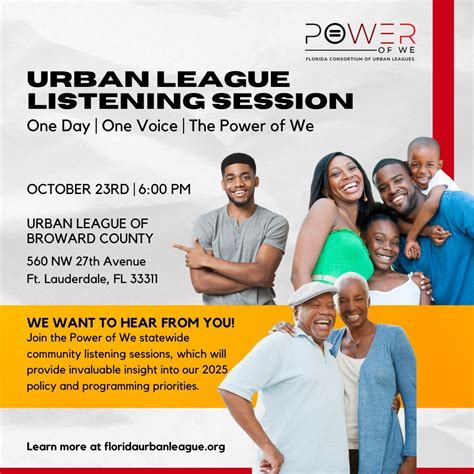 #powerofwe #browardcounty #community | Urban League of Broward County