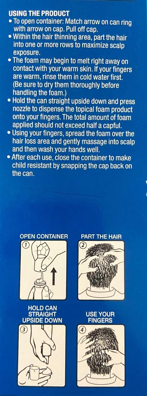 Buy Kirkland Minoxidil 5% Foam Men Hair Regrowth Treatment Hair Loss ...