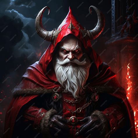 Premium Photo | Evil Santa Claus