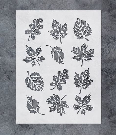 Leaves Stencil Patterns