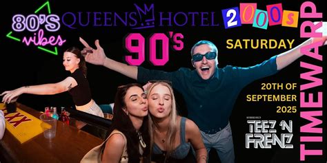 The Queens Time Warp! 80s, 90s & 00s Party, 103 Queen St, Ayr, 20 ...