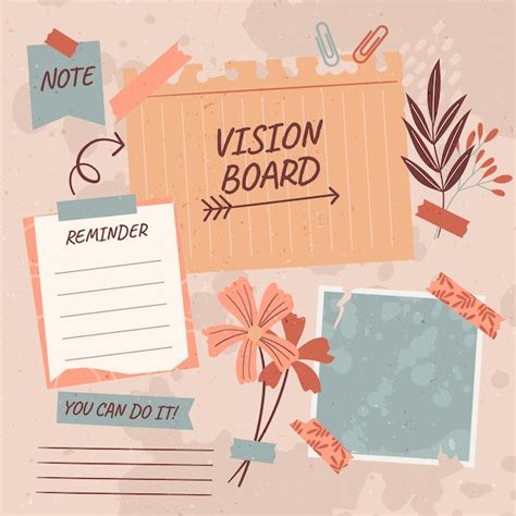 Vision Board Drawing 的图像结果