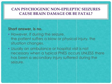 PPT - Psychogenic Non-epileptic Seizures PowerPoint Presentation, free download - ID:505755