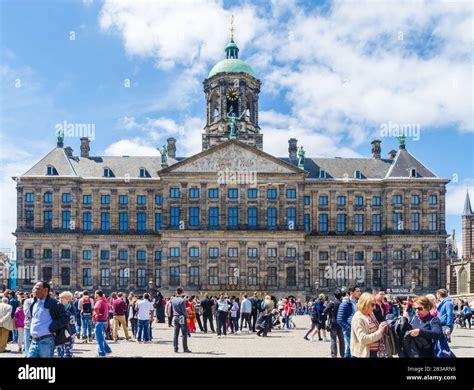 Beautiful Royal Palace in Amsterdam Netherlands Europe Stock Photo - Alamy