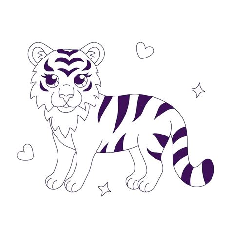 Tiger outline Images - Free Download on Freepik