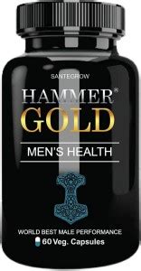 Santegrow Hammer Gold for Men 60 Capsules Price in India - Buy ...