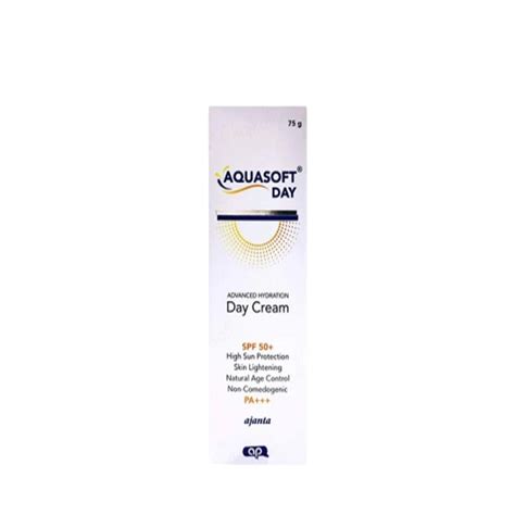 Aquasoft Day Advanced Hydration Cream SPF 50+ PA+++ 75gm – Dermatics.in