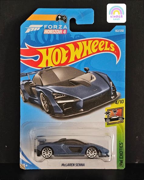 Hot Wheels McLaren Senna Supercar (Blue) - Buy At Kinder Logs