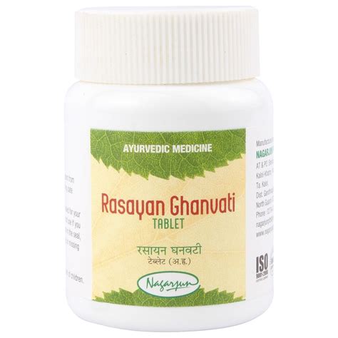 Buy Nagarjun Herbal Care Rasayan Ghanvati - 60 Tablets Online at Low ...