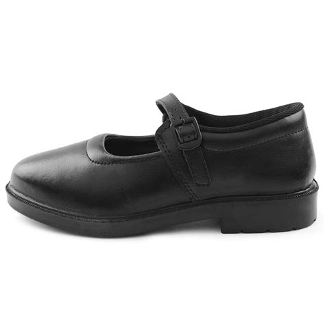 Buy Prefect Black Ballerina Dress Shoes For Kids SKOOLGRLPU By Liberty
