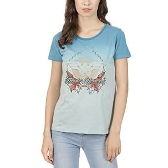 Buy Wonder Woman by Free Authority Women's Regular Fit T-Shirt at Amazon.in